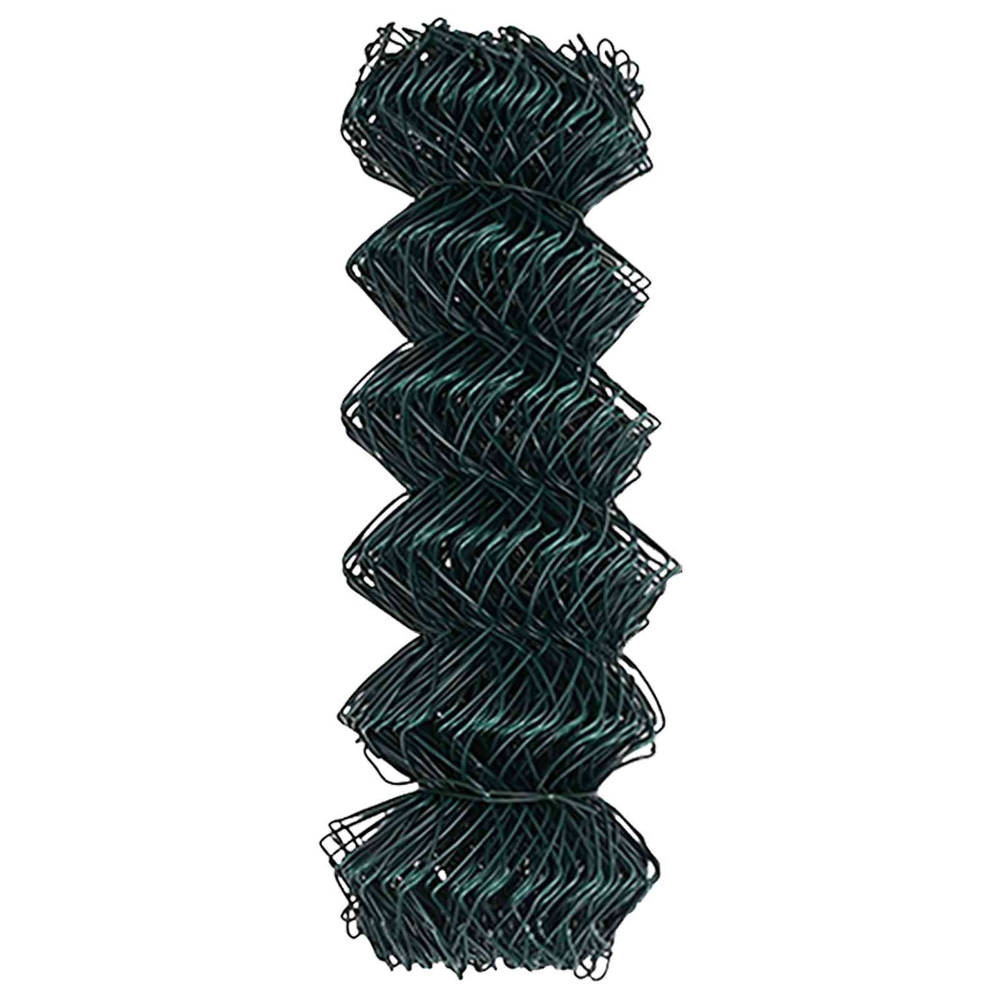 vidaXL Φράχτης Chain Link Πράσινος 0.4x10 μ Ατσάλι