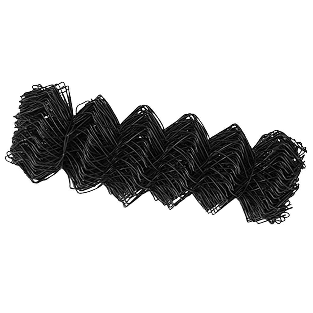 vidaXL Φράκτης Χειροκίνητου Σχοινιού Γκρι 0.8x10 μ Χάλυβας