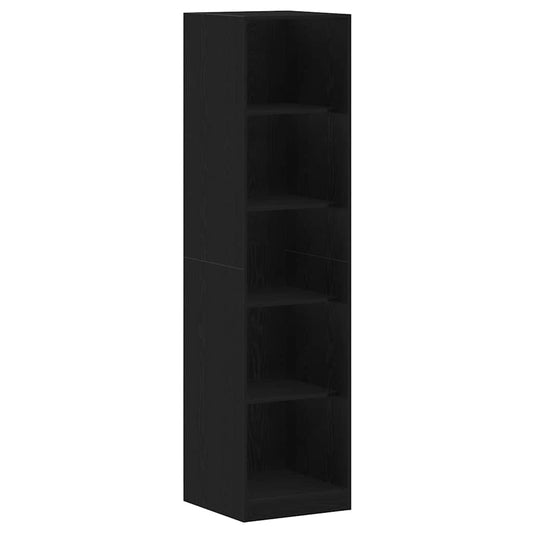 vidaXL Ντουλάπι Μαύρη δρυς 50 x 50 x 200 cm Επεξεργασμένο ξύλο