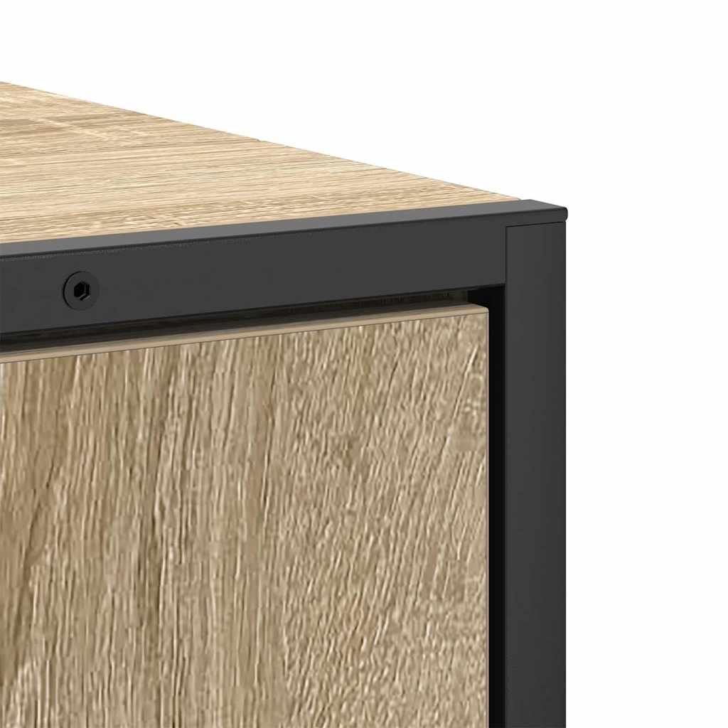 vidaXL Σετ Επίπλων Μπάνιου με ράφι 3 pcs Καφέ 33 x 33 x 120.5 εκ.