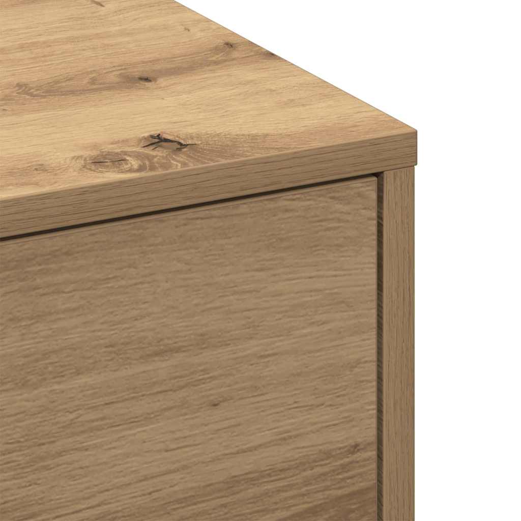 vidaXL Τραπεζάκι σαλονιού Artisan Oak 90 x 90 x 28 cm