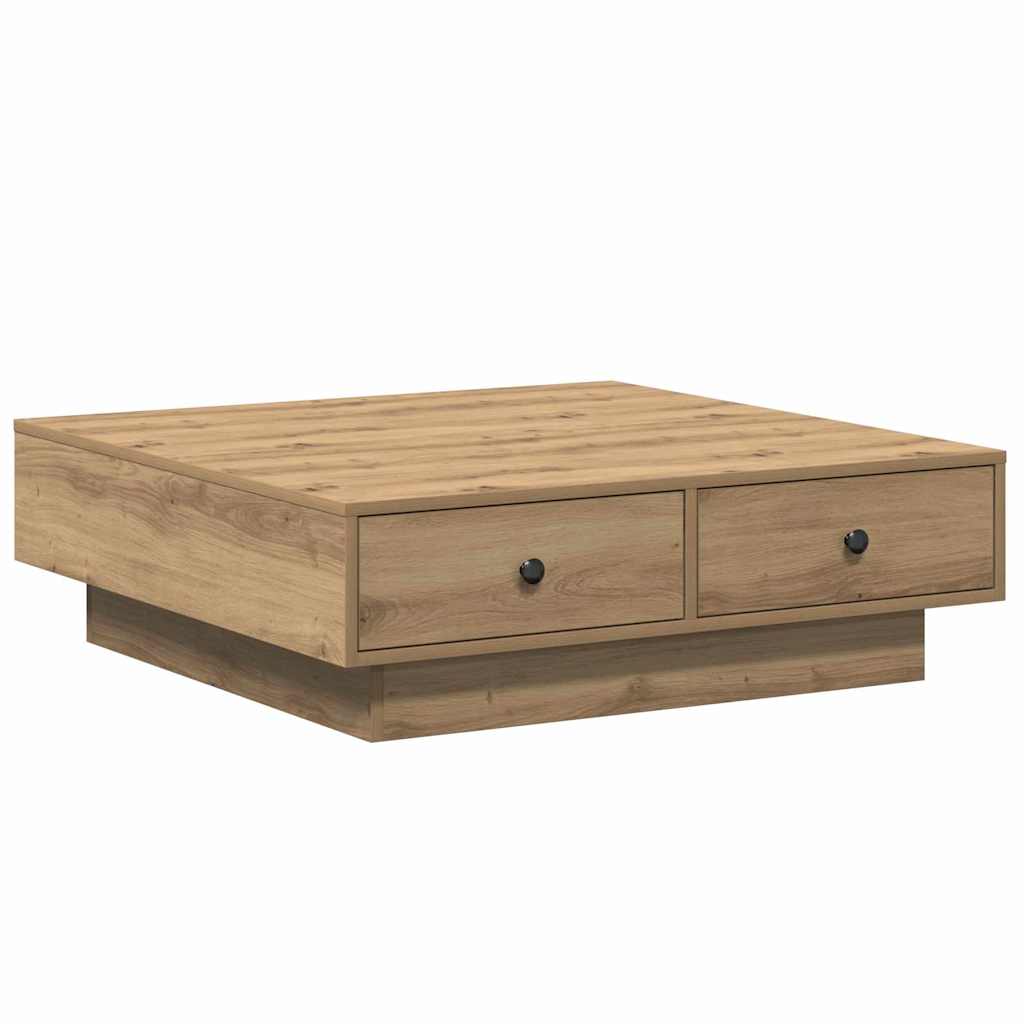 vidaXL Τραπεζάκι σαλονιού Artisan Oak 90 x 90 x 28 cm
