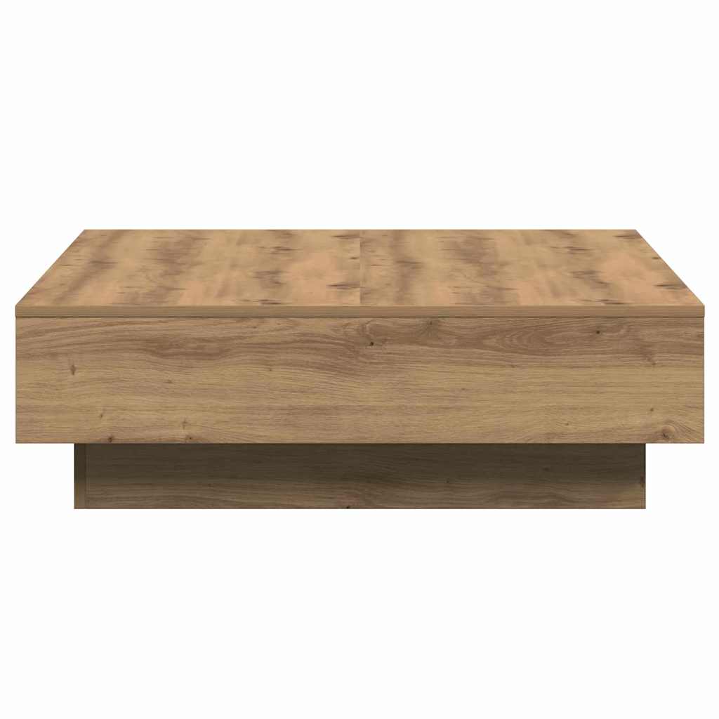vidaXL Τραπεζάκι σαλονιού Artisan Oak 90 x 90 x 28 cm