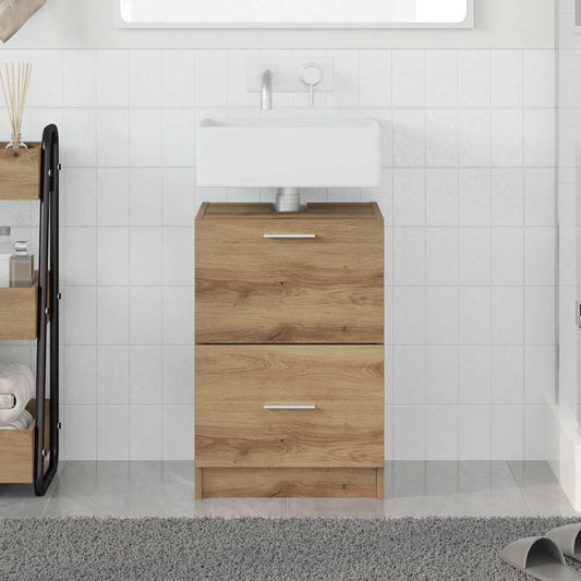 vidaXL Ντουλάπι Μπάνιου Artisan Oak 40 x 37 x 59 cm Επεξεργασμένο ξύλο