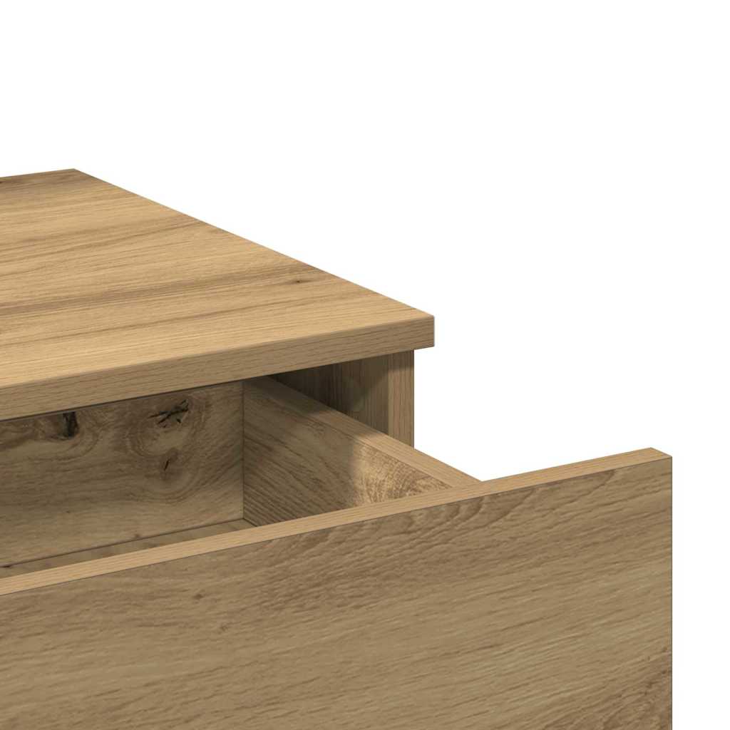 vidaXL Τραπέζι περιποίησης Artisan Oak 100 x 40 x 130 εκ