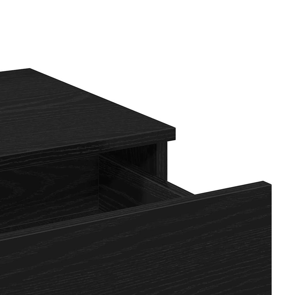 vidaXL Τραπέζι περιποίησης Μαύρη Οξυά 100 x 40 x 130 εκ