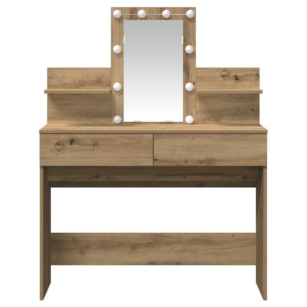 vidaXL Τραπέζι περιποίησης Artisan Oak 100 x 40 x 130 εκ