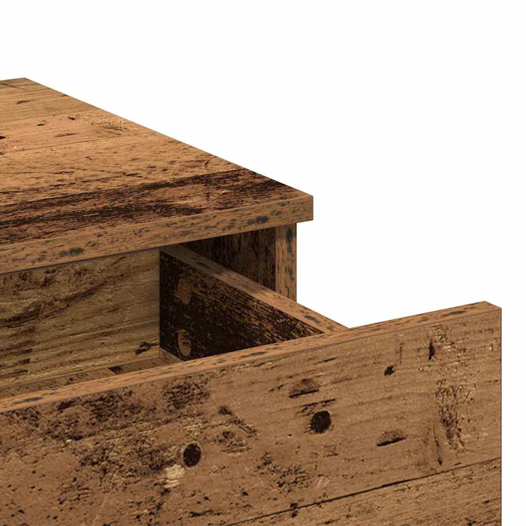 vidaXL Τραπέζι περιποίησης Παλιό ξύλο 100 x 40 x 120 εκ.