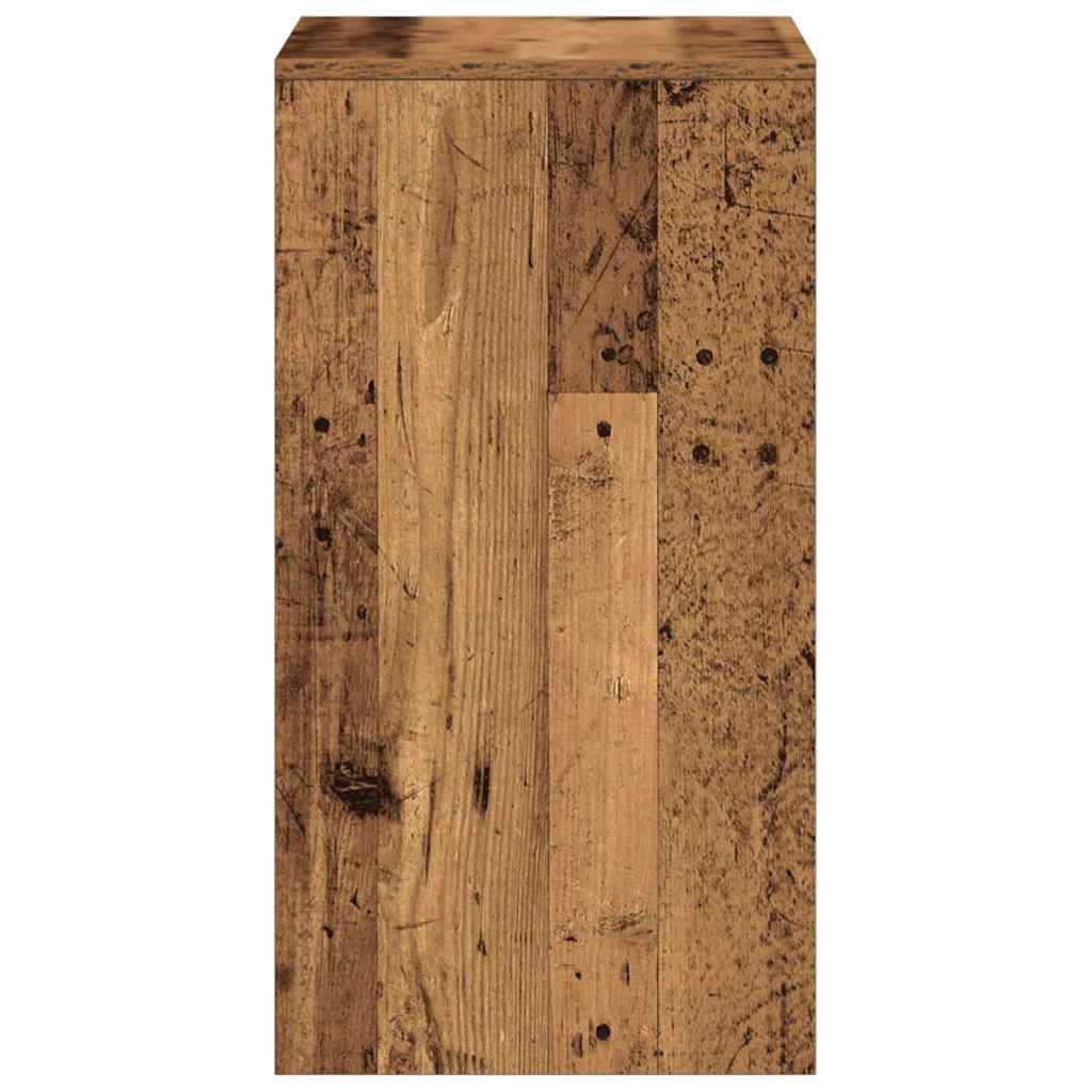 vidaXL Τραπέζι ντυσίματος 2 τμχ. Παλιό Ξύλο 60 x 40 x 75 cm