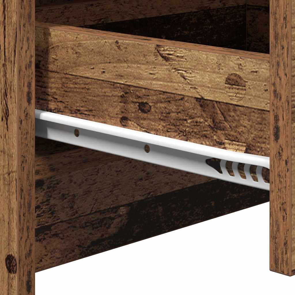 vidaXL Κομοδίνο με Παλαιό ξύλο 38 x 34 x 61 εκ. Επεξεργασμένο ξύλο