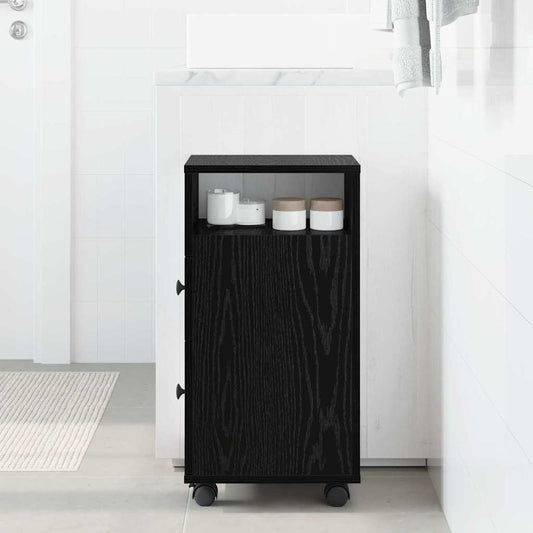 vidaXL Σετ Επίπλων Μπάνιου 33 x 23 x 65 εκ. Επεξεργασμένο ξύλο