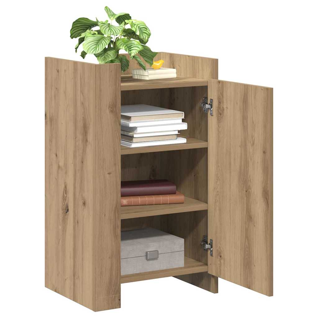 vidaXL Γραφείο Artisan Oak 45 x 35 x 75 εκ Επεξεργασμένο ξύλο