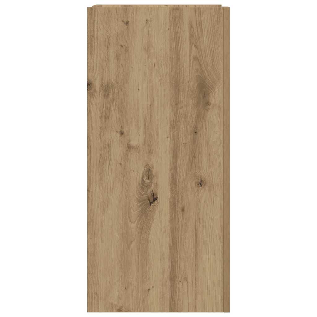 vidaXL Γραφείο Artisan Oak 45 x 35 x 75 εκ Επεξεργασμένο ξύλο