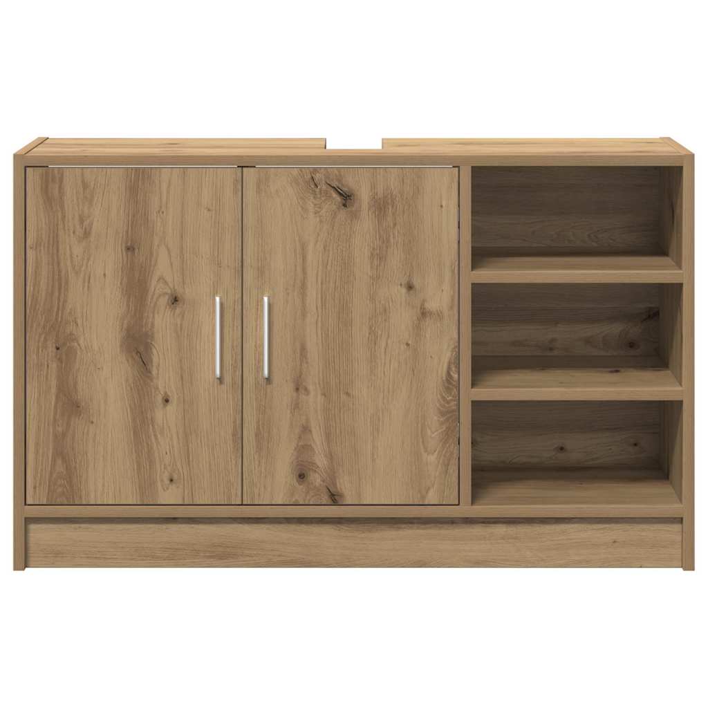 vidaXL Ντουλάπι Νιπτήρα Artisan Oak 90 x 29 x 55 εκ.