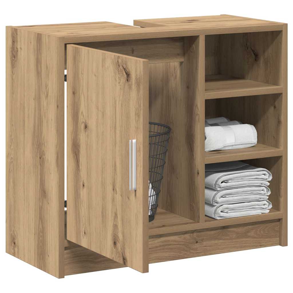 vidaXL Ντουλάπι Νιπτήρα Artisan Oak 63 x 29 x 55 cm Επεξεργασμένο ξύλο