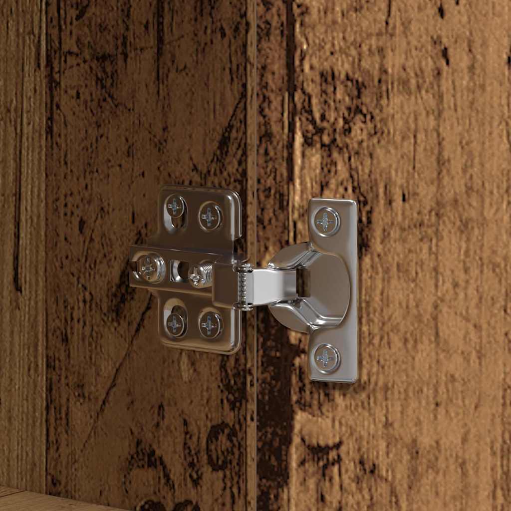 vidaXL Μονάδες TV Καφέ 139,5 x 34 x 50 εκ Επεξεργασμένο ξύλο