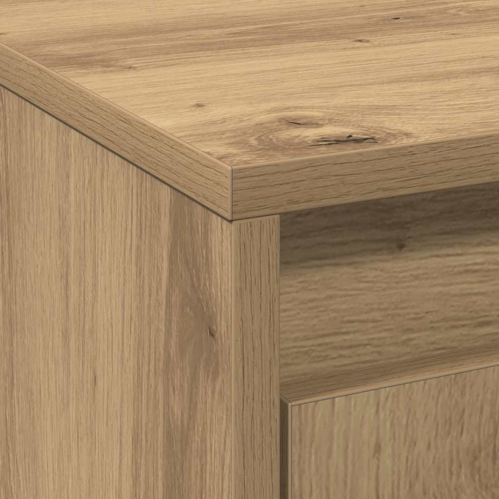 vidaXL Μονάδες TV Καφέ 139,5 x 34 x 50 εκ Επεξεργασμένο ξύλο