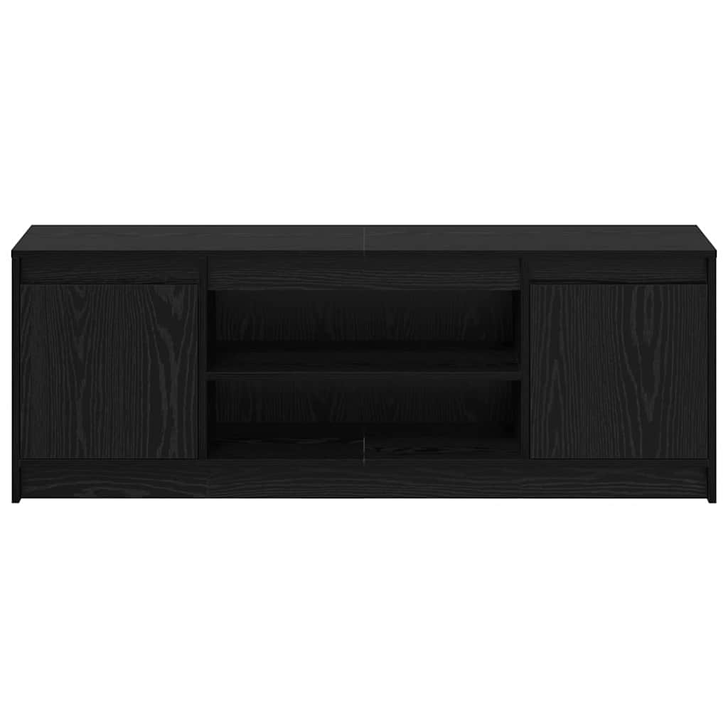 vidaXL Μονάδες TV Μαύρο 139,5 x 34 x 50 εκ Επεξεργασμένο ξύλο
