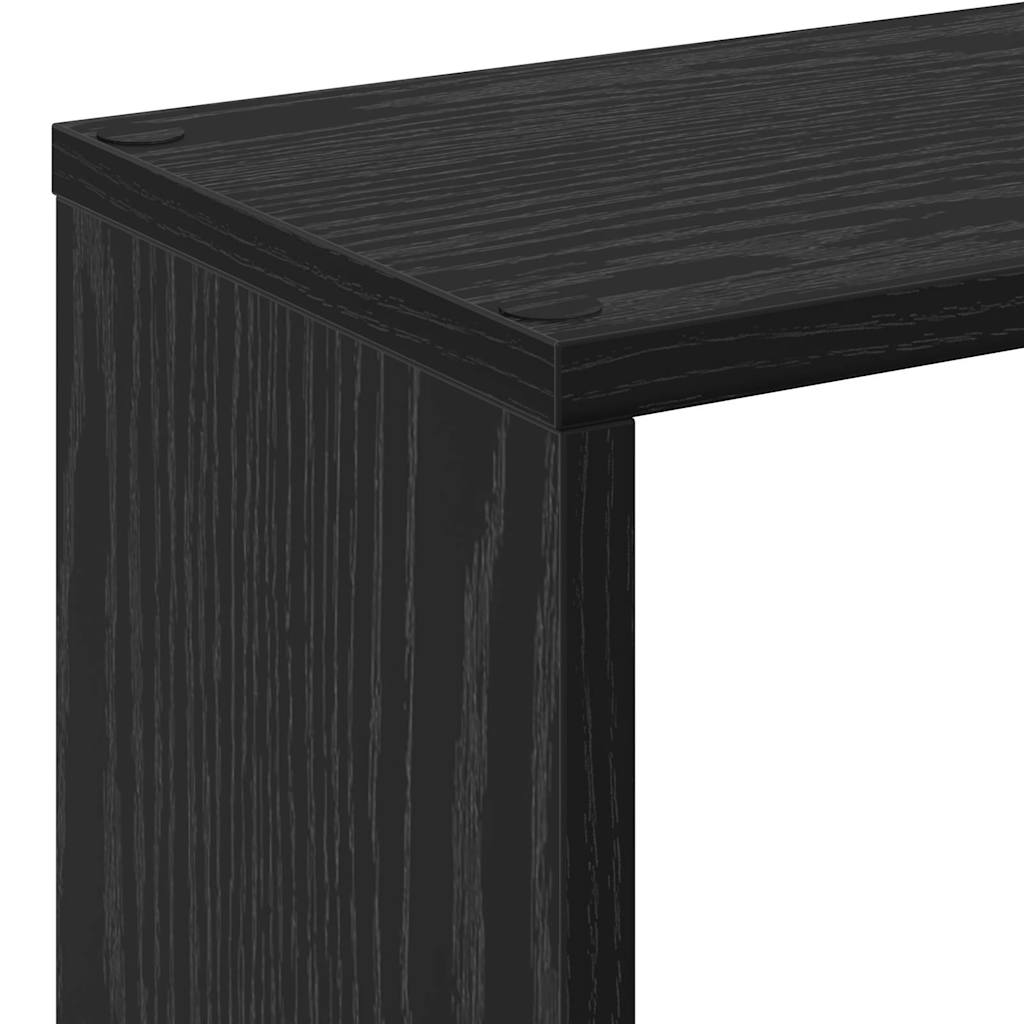 vidaXL Βιβλιοθήκη artisan δρυς 72 x 20 x 120 εκ Επεξεργασμένο ξύλο