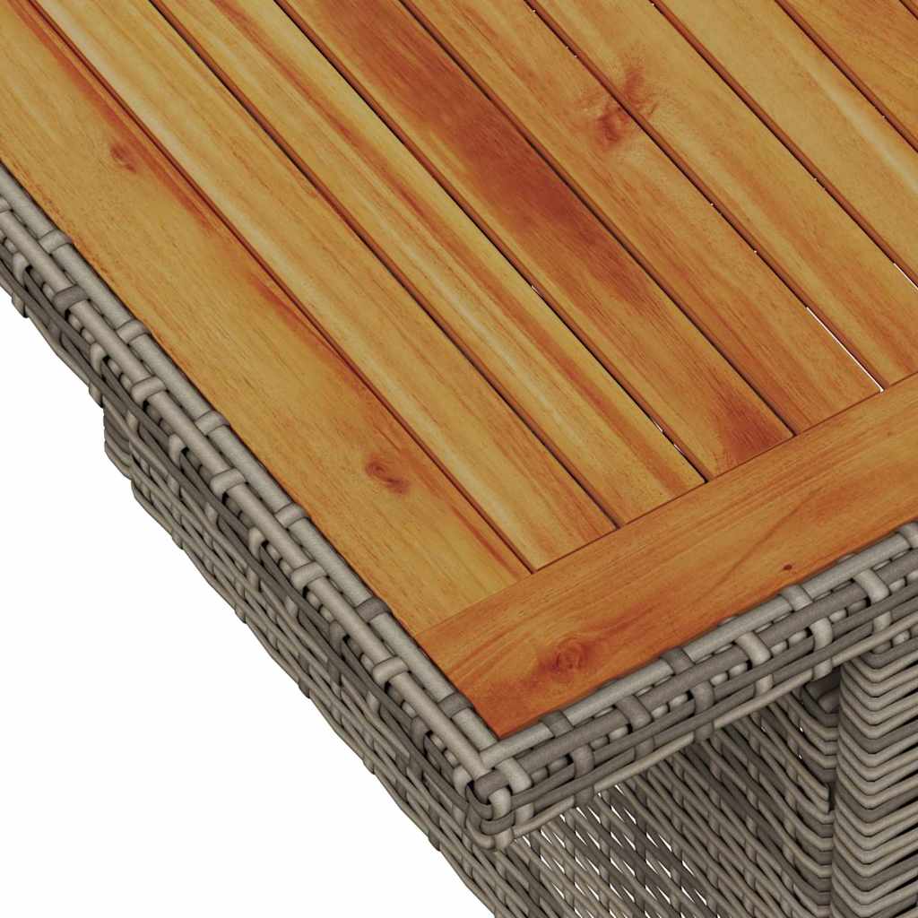 vidaXL Σετ Καναπέ Κήπου με μαξιλάρι 6 pcs Γκρι 100 x 55 x 73 εκ