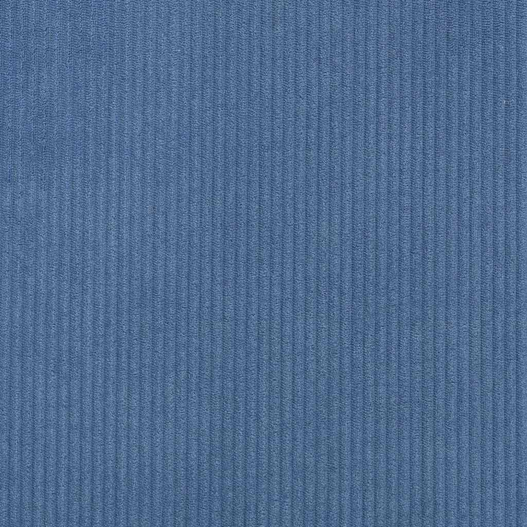 vidaXL Σκελετός Κρεβατιού με στρώμα Μπλε 140 x 200 cm ύφασμα