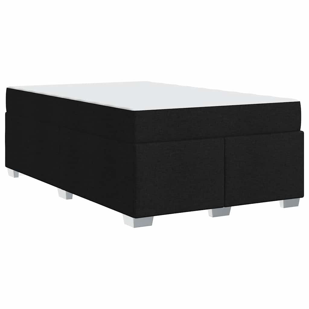 vidaXL Σκελετός Κρεβατιού Μαύρο 120 x 200 cm ύφασμα