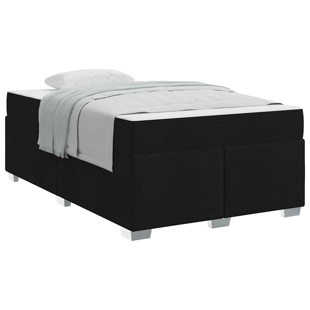 vidaXL Σκελετός Κρεβατιού Μαύρο 120 x 200 cm ύφασμα