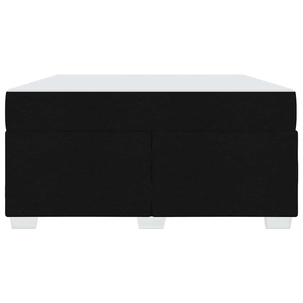 vidaXL Σκελετός Κρεβατιού Μαύρο 140 x 200 cm ύφασμα
