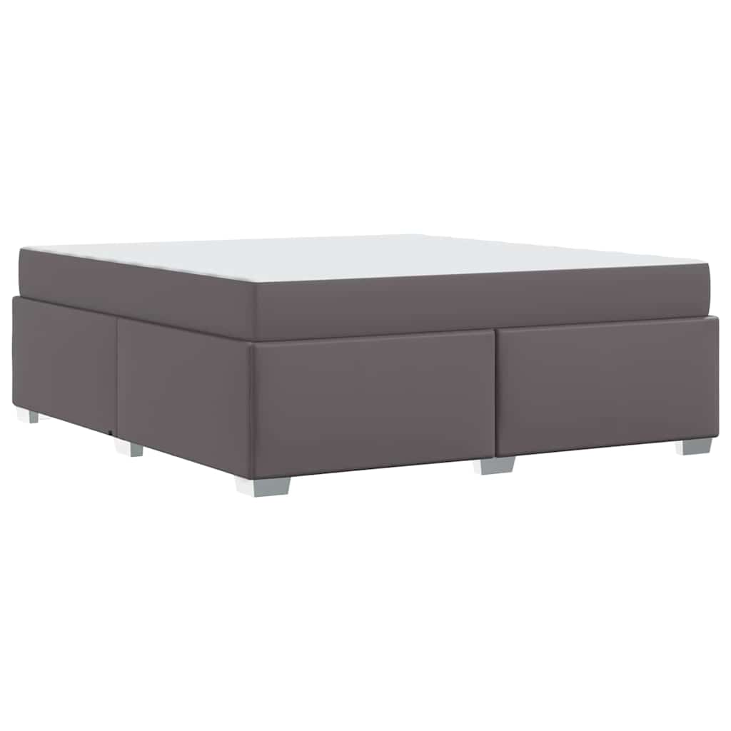 vidaXL Σκελετός Κρεβατιού Γκρι 180 x 200 cm ύφασμα