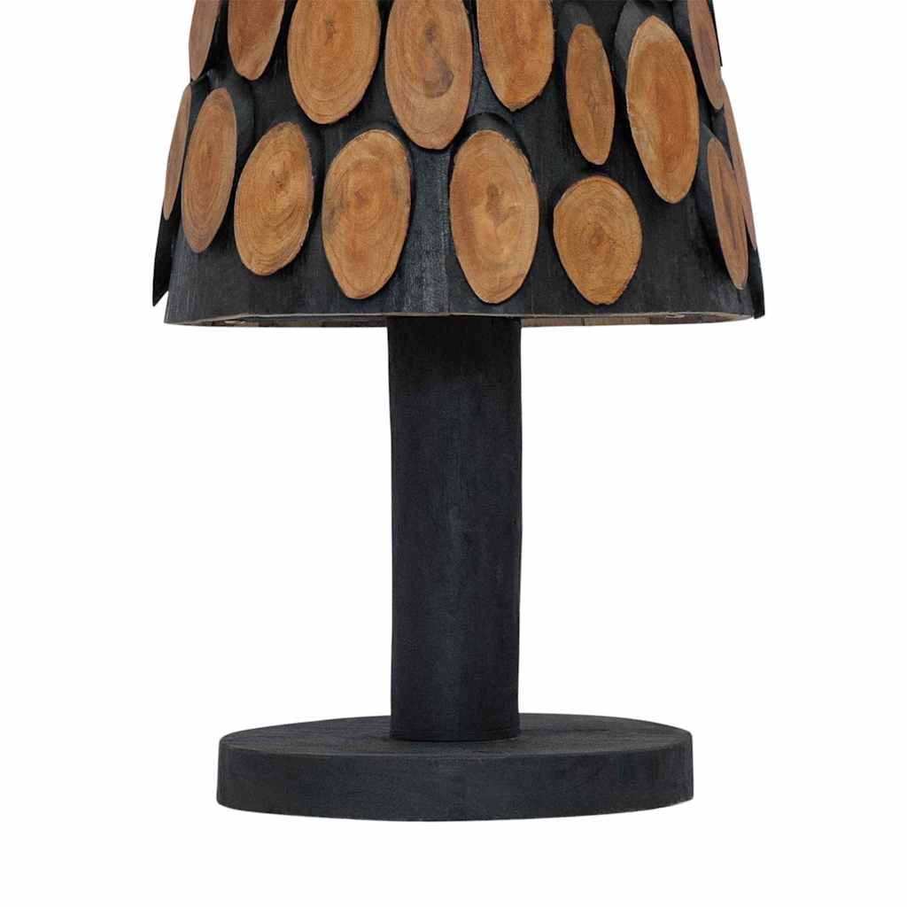 vidaXL Χριστουγεννιάτικο Δέντρο με βάση Καφέ 120 cm Μασίφ ξύλο teak