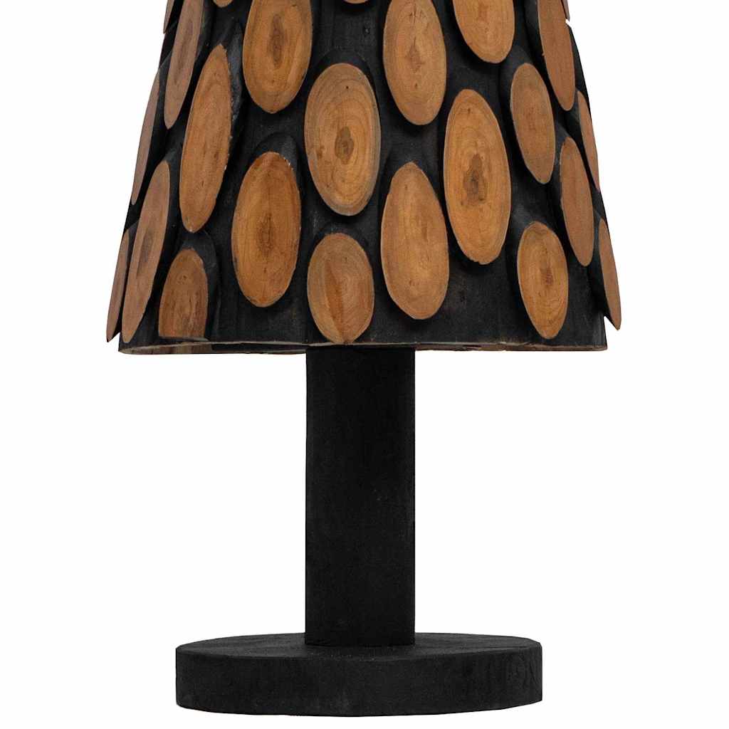 vidaXL Χριστουγεννιάτικο Δέντρο με βάση Καφέ 149 cm Μασίφ ξύλο teak
