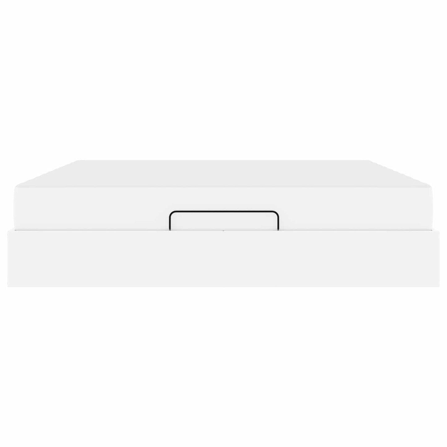 vidaXL Σκελετός κρεβατιού με στρώμα Άλλο 2 pcs Λευκό PVC
