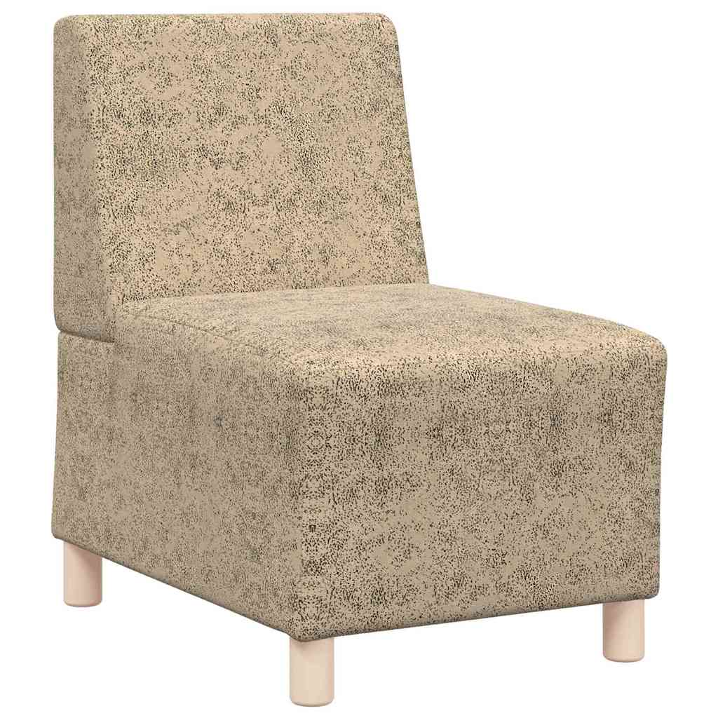 vidaXL Μοναδικός Καναπές χωρίς Χερούλια 2 pcs Ανοιχτό γκρι