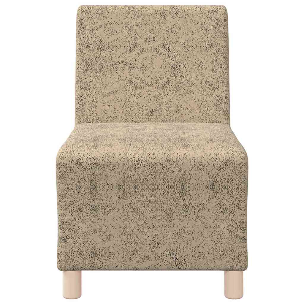 vidaXL Μοναδικός Καναπές χωρίς Χερούλια 2 pcs Ανοιχτό γκρι