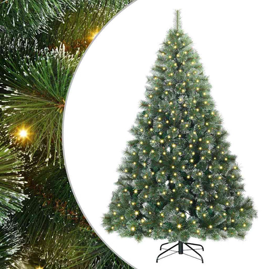 vidaXL Τεχνητό Χριστουγεννιάτικο Δέντρο Πράσινο 240 cm ΠΕ και PVC