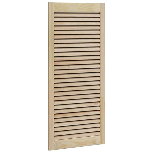 vidaXL Πόρτα Ντουλάπας Φυσικό 140.5 x 2.1 x 49.5 cm Μασίφ ξύλο πεύκου