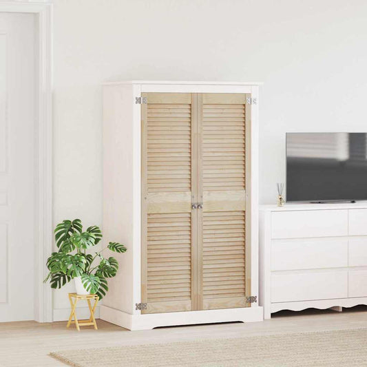 vidaXL Πόρτα Ντουλάπας με πόρτα 2 τεμ. Φυσικό 140,5 x 2,1 x 39,5 cm