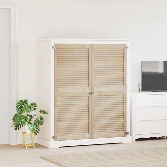vidaXL Πόρτα Ντουλάπας με πόρτα 2 τεμ. Φυσικό 140,5 x 59,5 εκ