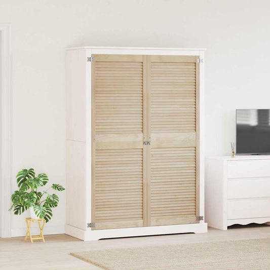 vidaXL Πόρτα Ντουλάπας με πόρτα 2 τεμ. Φυσικό 170 x 2,1 x 59,5 cm