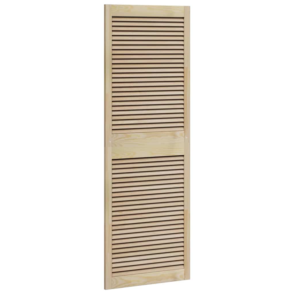 vidaXL Πόρτα Ντουλάπας με πόρτα 2 pcs Φυσικό 140.5 x 2.1 x 49.5 cm