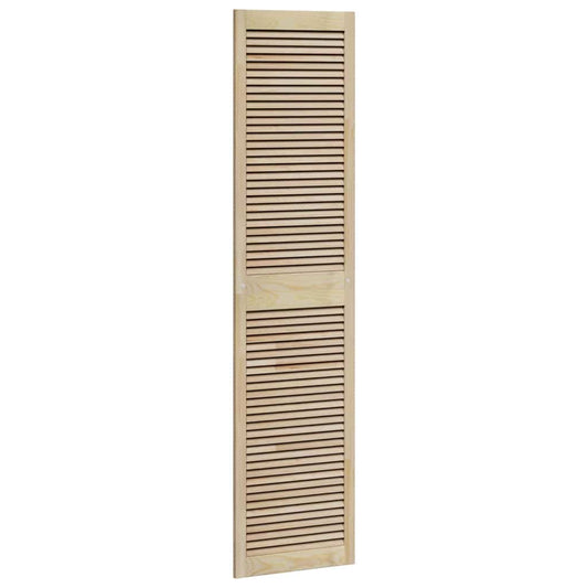 vidaXL Πόρτα Ντουλάπας Φυσικό 201 x 2,1 x 49,5 cm Μασίφ Ξύλο Πεύκου
