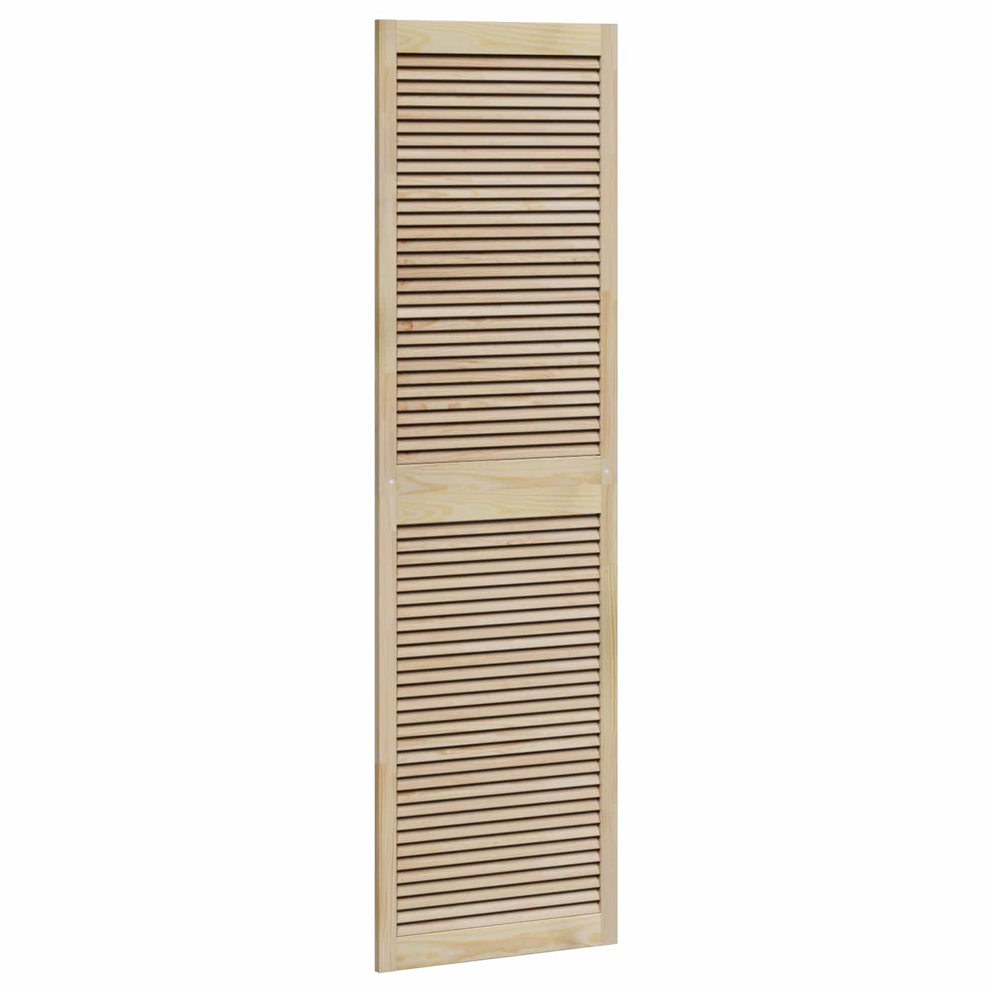 vidaXL Πόρτα Ντουλάπας με πόρτα 2 τεμ. Φυσικό 201 x 2,1 x 59,5 cm