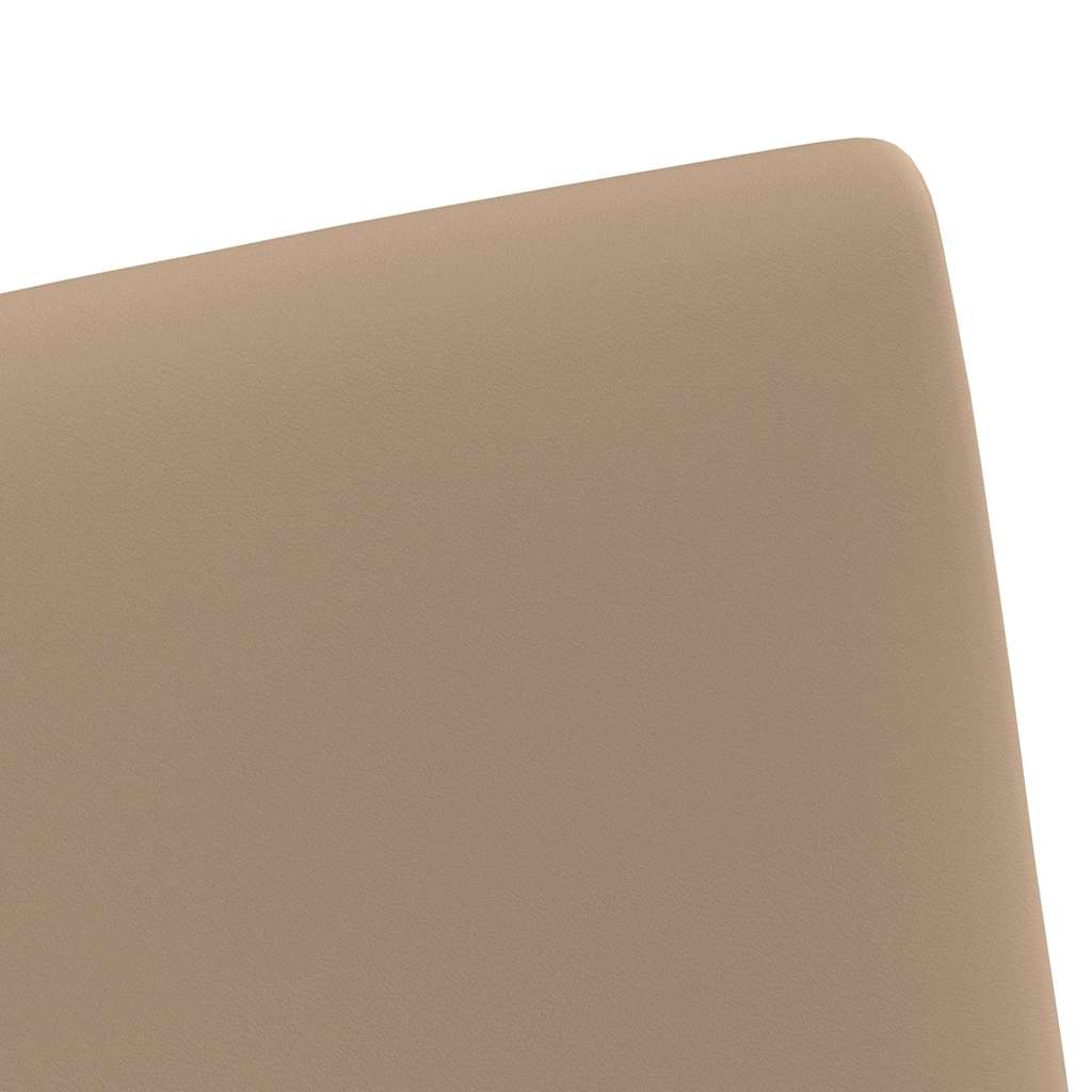 vidaXL Καρέκλες φαγητού 2 pcs Καπουτσίνο 57 x 66 x 94 εκ Τεχνητό δέρμα