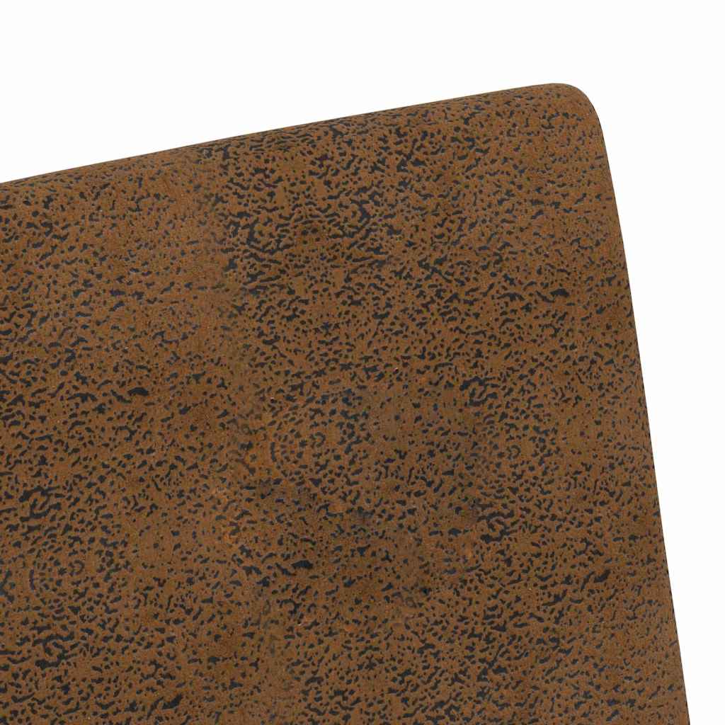 vidaXL Καρέκλες φαγητού 2 pcs Καφέ 57 x 66 x 94 εκ Ψεύτικο σουέτ δέρμα