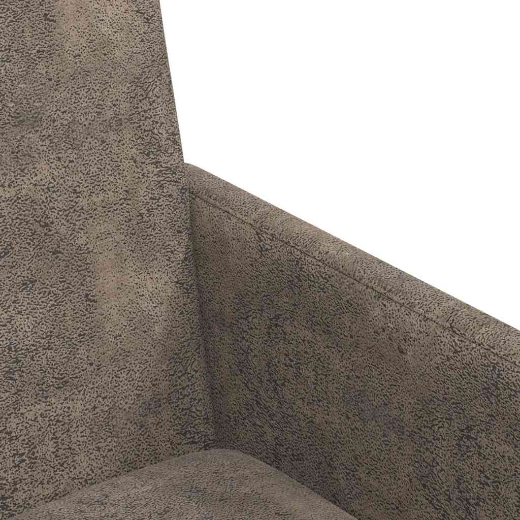 vidaXL Καρέκλες φαγητού με τροχούς 2 pcs Σκούρο γκρι 57 x 66 x 94 εκ