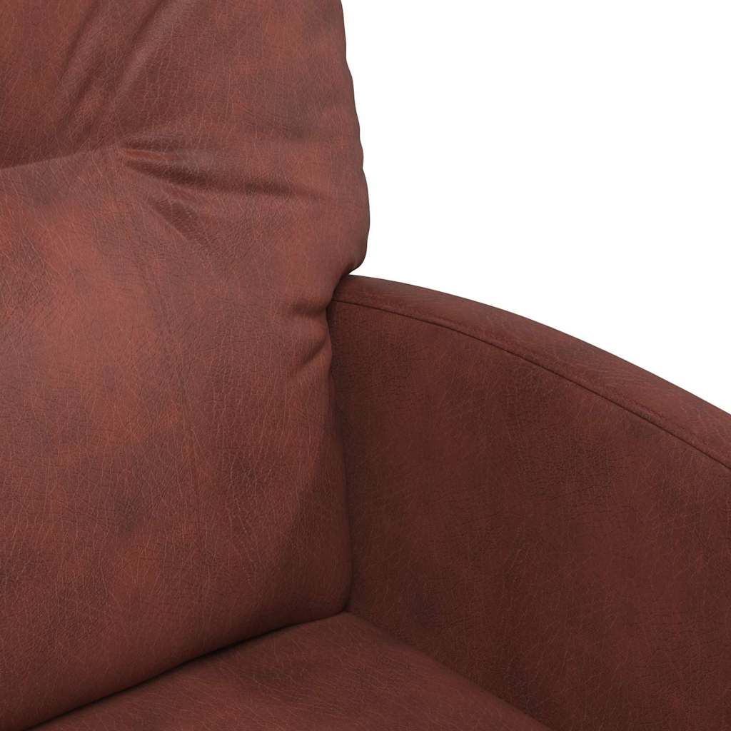 vidaXL Καρέκλες φαγητού με τροχούς 2 pcs Λαμπερό καφέ 57 x 67 x 95 εκ