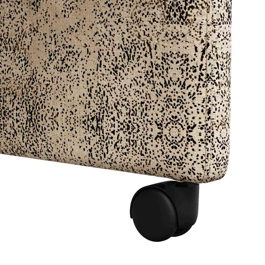 vidaXL Καρέκλες φαγητού με τροχούς 2 pcs Ανοιχτό γκρι 57 x 67 x 95 εκ