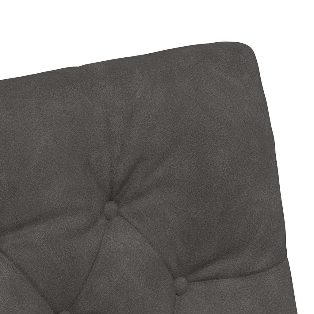 vidaXL Καρέκλες φαγητού 2 pcs Μαύρο 58 x 67 x 97 εκ Τεχνητό δέρμα