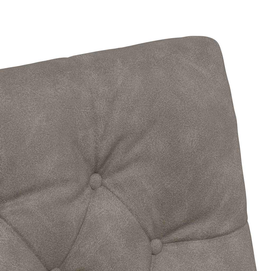 vidaXL Καρέκλες φαγητού 2 pcs Γκρι 58 x 67 x 97 εκ Τεχνητό δέρμα