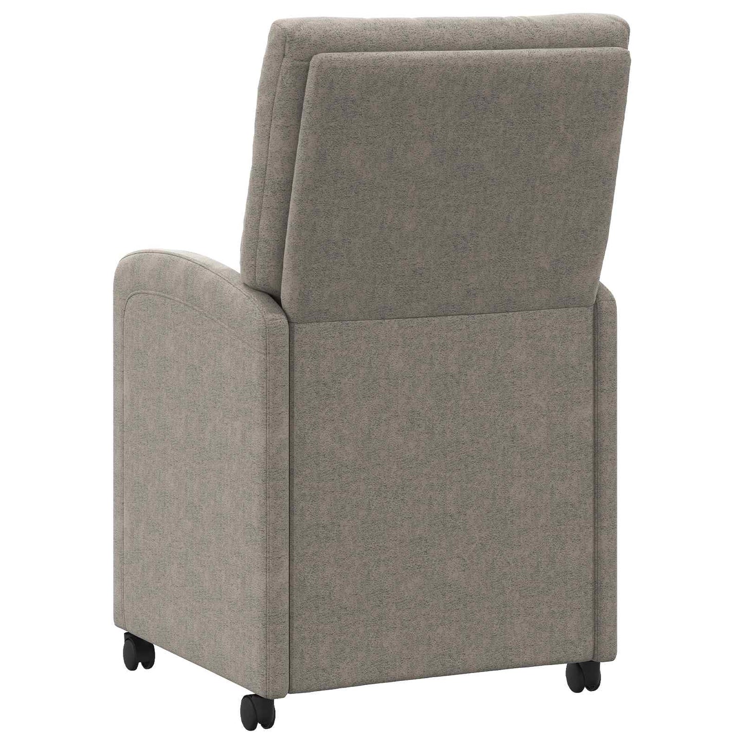 vidaXL Καρέκλες Φαγητού με Ρόδες 2 pcs Ανοιχτό γκρι 58 x 67 x 97 εκ
